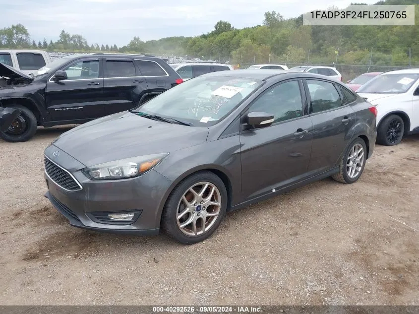 1FADP3F24FL250765 2015 Ford Focus Se