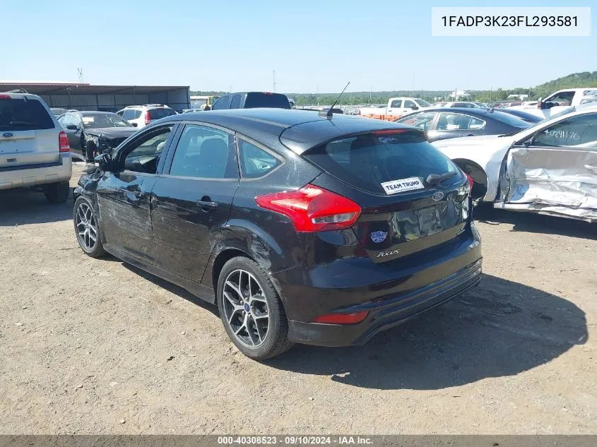 1FADP3K23FL293581 2015 Ford Focus Se