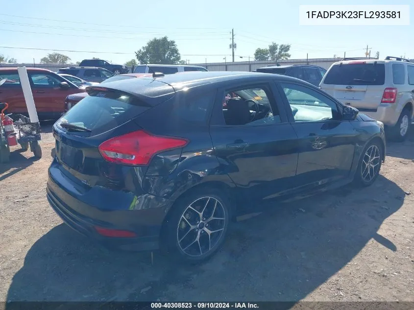 1FADP3K23FL293581 2015 Ford Focus Se