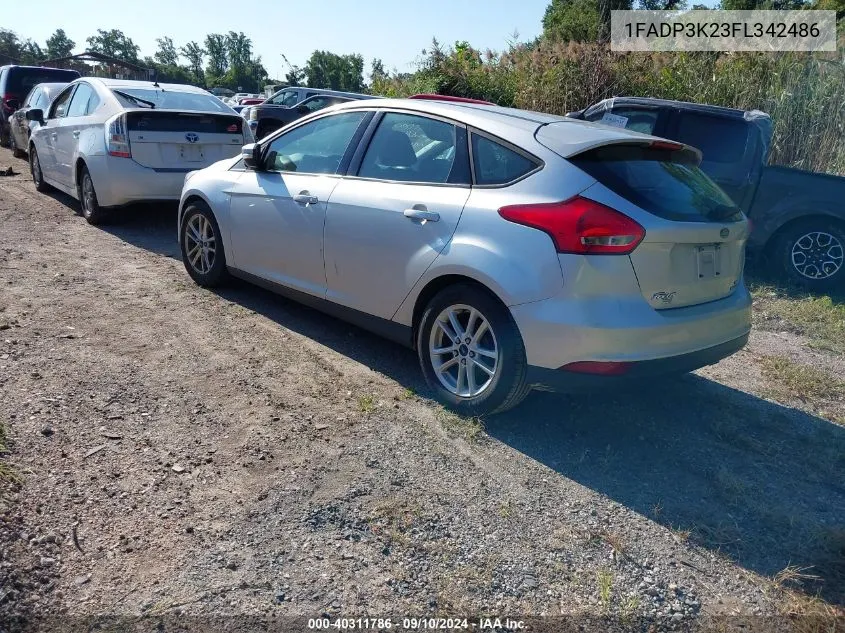 1FADP3K23FL342486 2015 Ford Focus Se