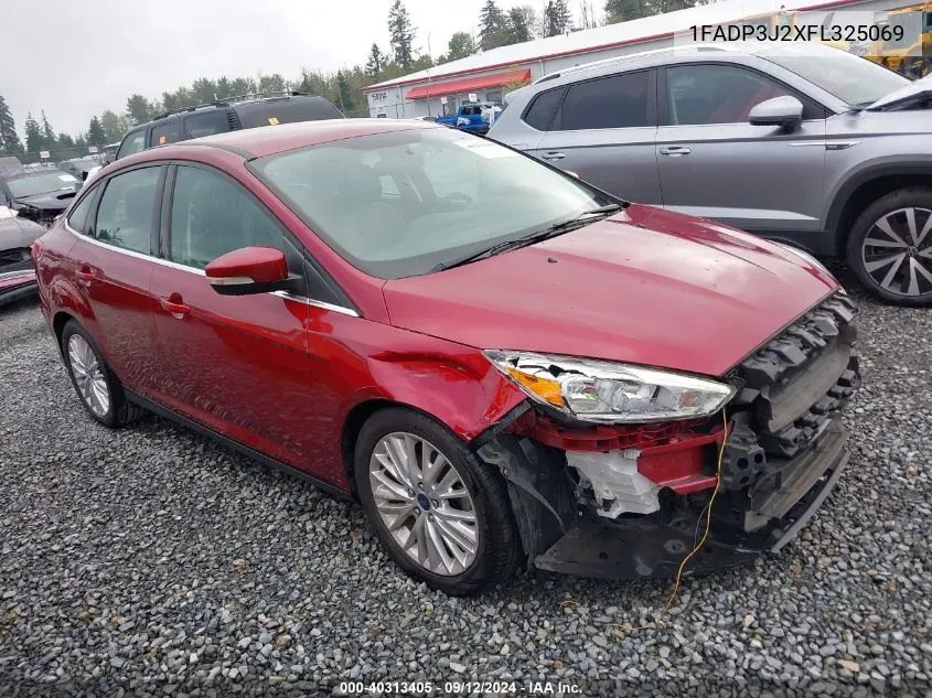 1FADP3J2XFL325069 2015 Ford Focus Titanium