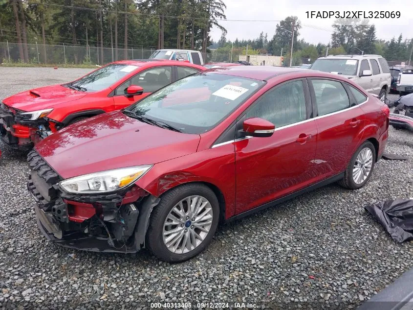 1FADP3J2XFL325069 2015 Ford Focus Titanium