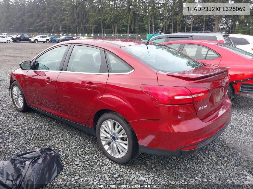 1FADP3J2XFL325069 2015 Ford Focus Titanium