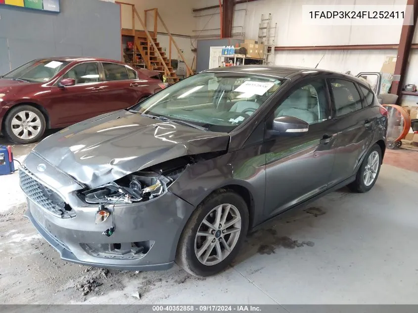 1FADP3K24FL252411 2015 Ford Focus Se