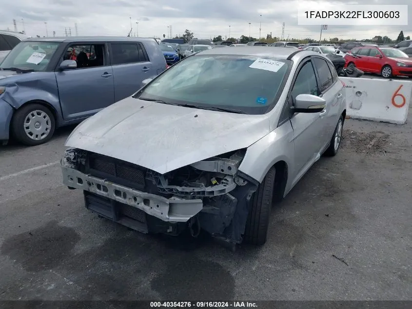 1FADP3K22FL300603 2015 Ford Focus Se