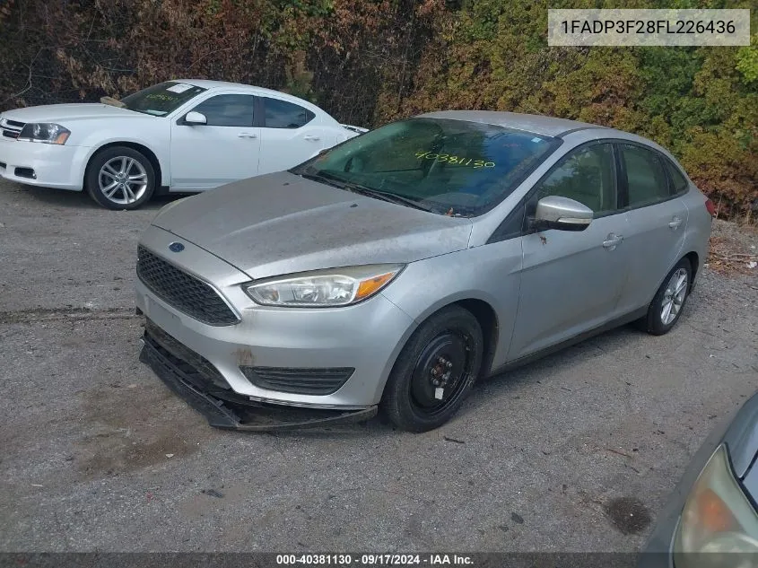 1FADP3F28FL226436 2015 Ford Focus Se