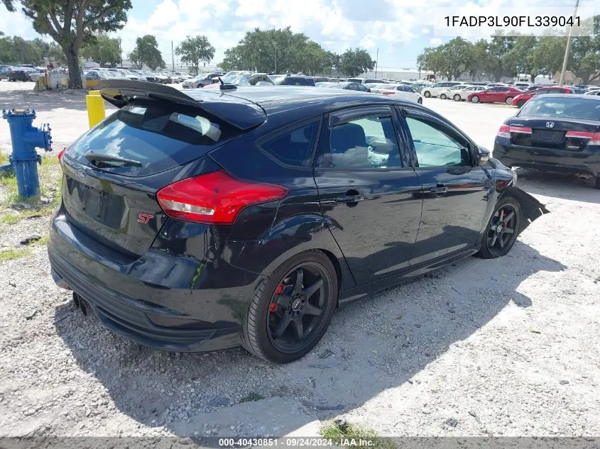 2015 Ford Focus St VIN: 1FADP3L90FL339041 Lot: 40430851