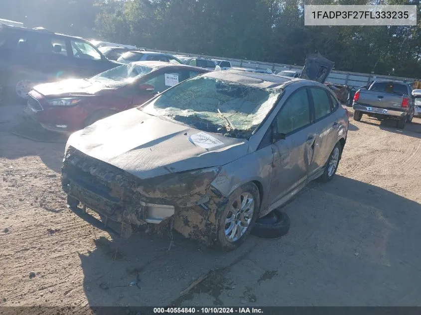 1FADP3F27FL333235 2015 Ford Focus Se