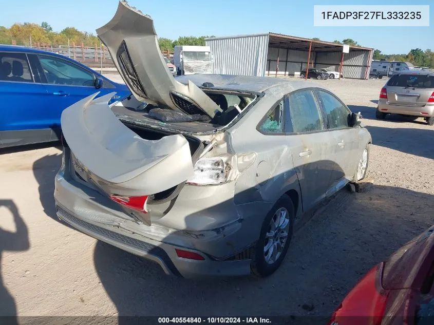 1FADP3F27FL333235 2015 Ford Focus Se