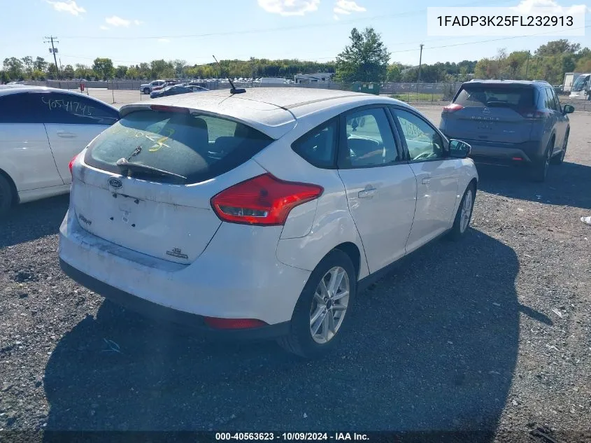 1FADP3K25FL232913 2015 Ford Focus Se