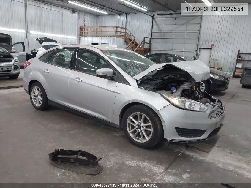 1FADP3F23FL329554 2015 Ford Focus Se