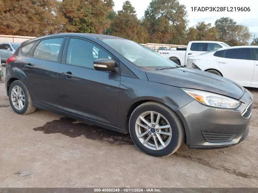 1FADP3K28FL219606 2015 Ford Focus Se