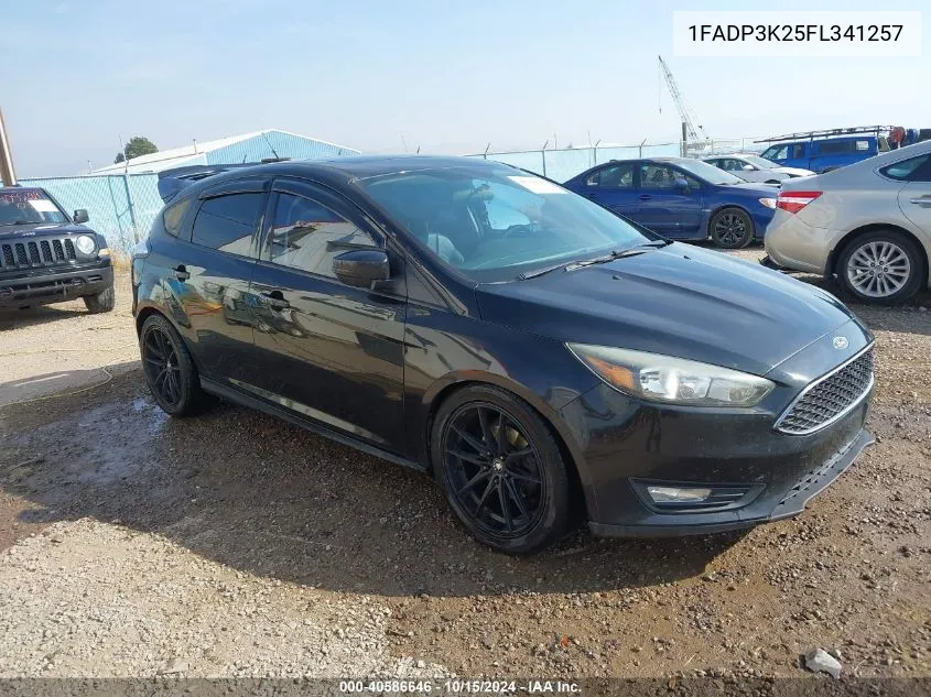 2015 Ford Focus Se VIN: 1FADP3K25FL341257 Lot: 40586646