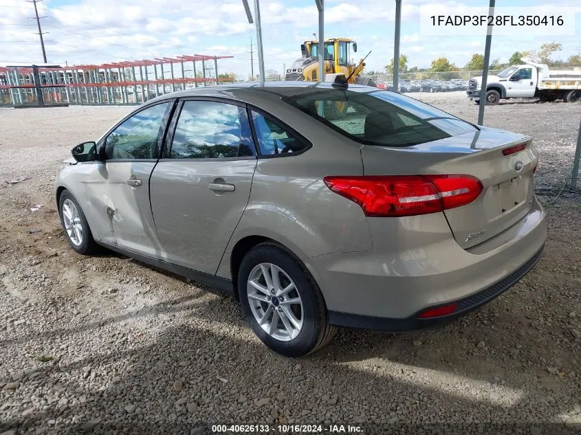 1FADP3F28FL350416 2015 Ford Focus Se