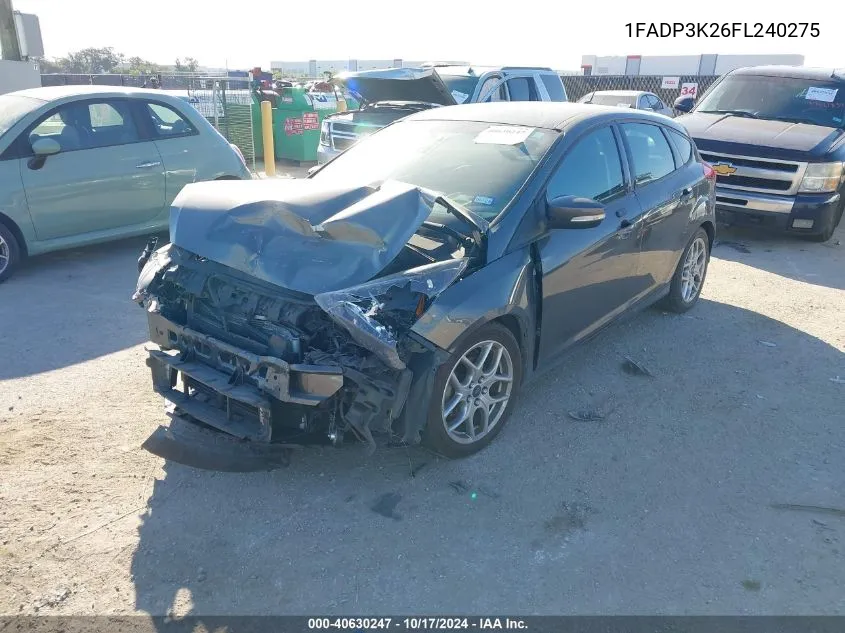 1FADP3K26FL240275 2015 Ford Focus Se