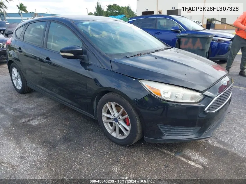 2015 Ford Focus Se VIN: 1FADP3K28FL307328 Lot: 40643239