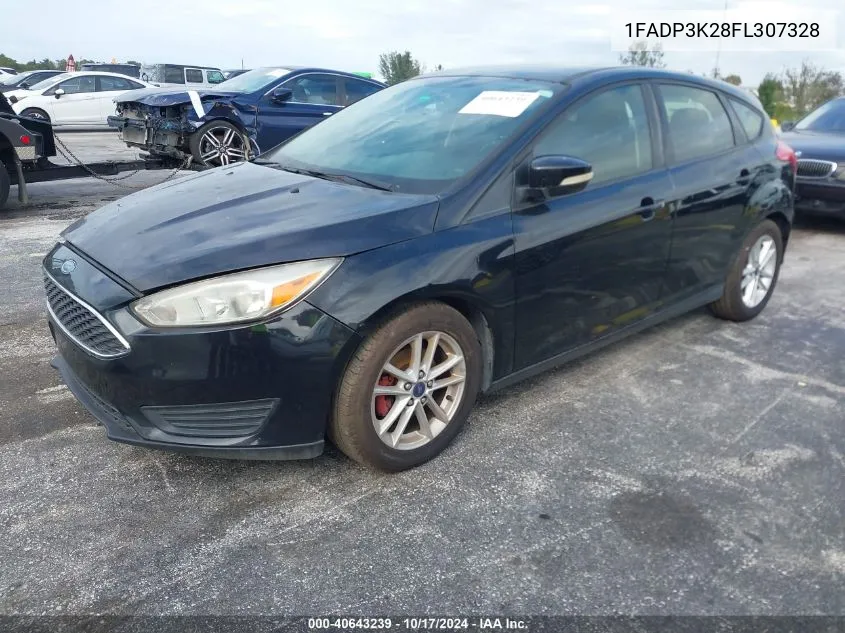 2015 Ford Focus Se VIN: 1FADP3K28FL307328 Lot: 40643239