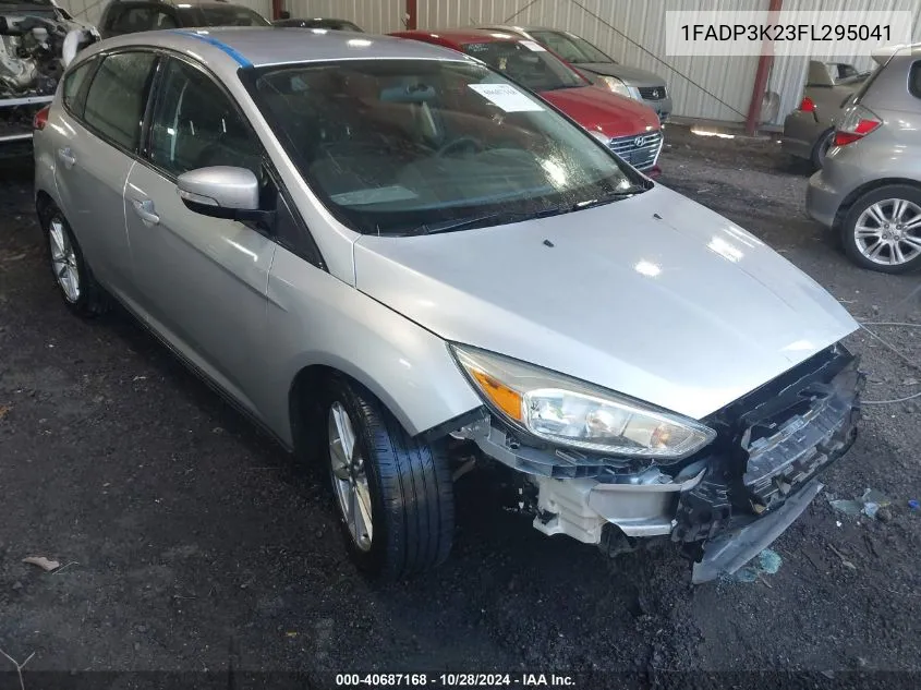 2015 Ford Focus Se VIN: 1FADP3K23FL295041 Lot: 40687168