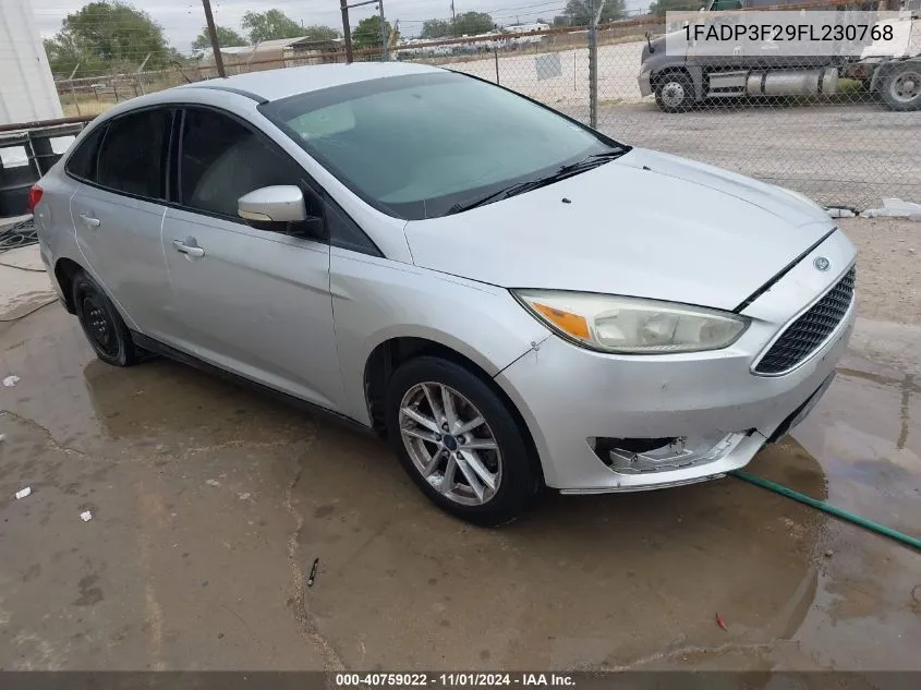 1FADP3F29FL230768 2015 Ford Focus Se