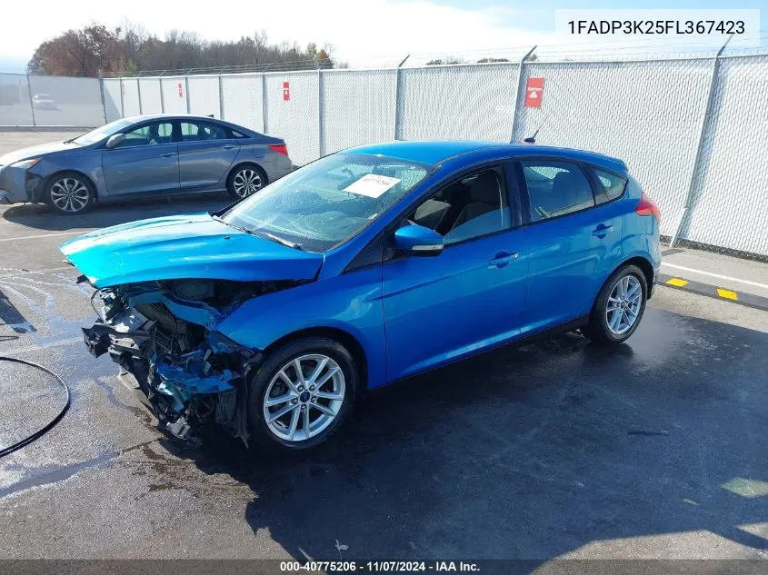 1FADP3K25FL367423 2015 Ford Focus Se