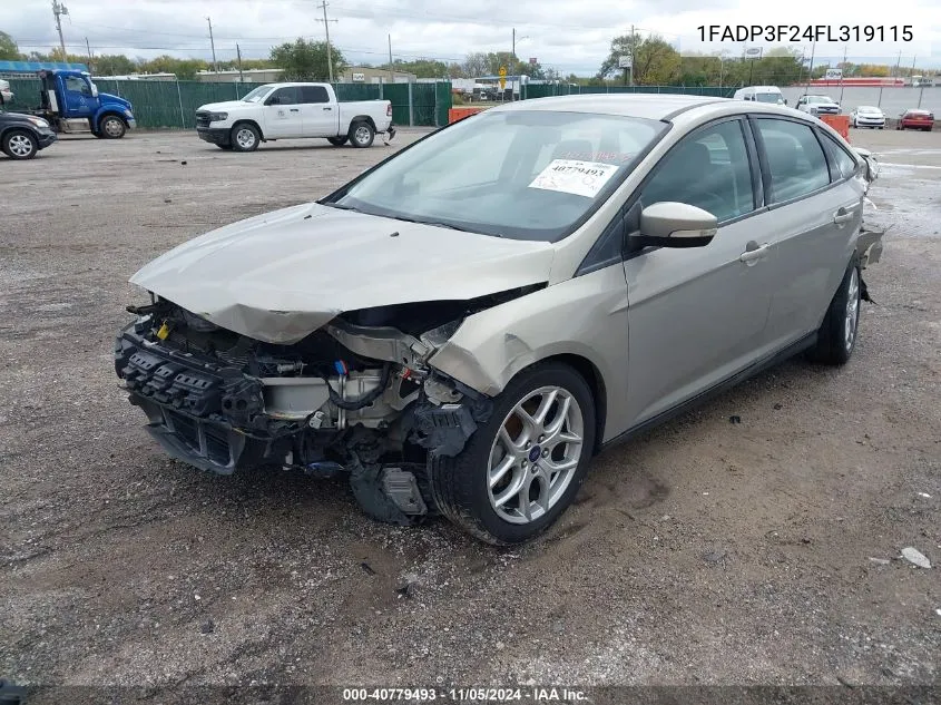 1FADP3F24FL319115 2015 Ford Focus Se