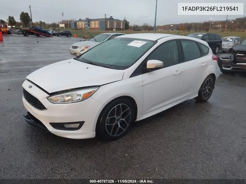 1FADP3K26FL219541 2015 Ford Focus Se