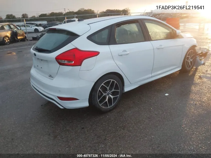 1FADP3K26FL219541 2015 Ford Focus Se