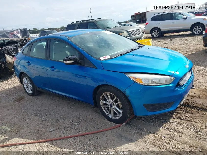 1FADP3F24FL291817 2015 Ford Focus Se