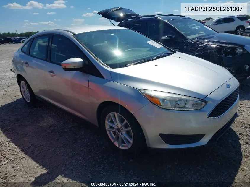 2016 Ford Focus Se VIN: 1FADP3F25GL261307 Lot: 39453734