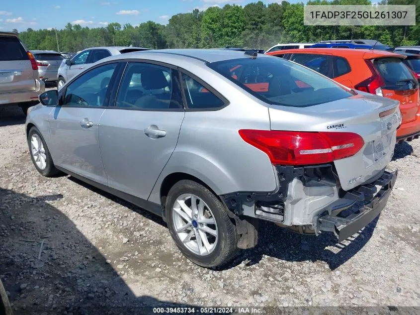 2016 Ford Focus Se VIN: 1FADP3F25GL261307 Lot: 39453734