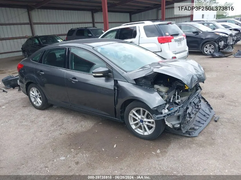 1FADP3F25GL373816 2016 Ford Focus Se