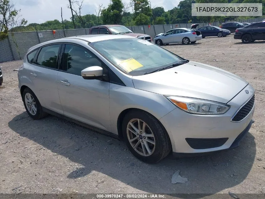 1FADP3K22GL327673 2016 Ford Focus Se