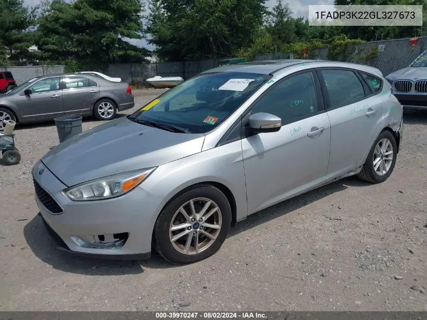 1FADP3K22GL327673 2016 Ford Focus Se