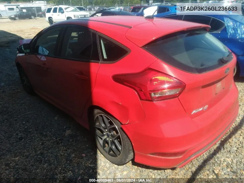 1FADP3K26GL236633 2016 Ford Focus Se