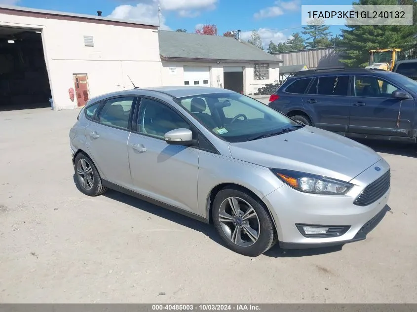 2016 Ford Focus Se VIN: 1FADP3KE1GL240132 Lot: 40485003