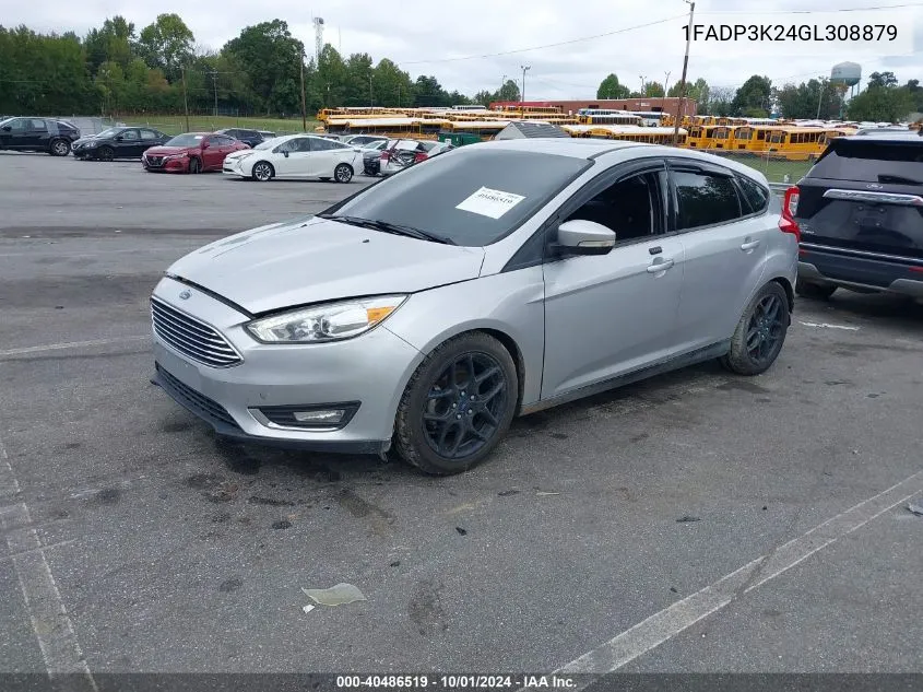 2016 Ford Focus Se VIN: 1FADP3K24GL308879 Lot: 40486519