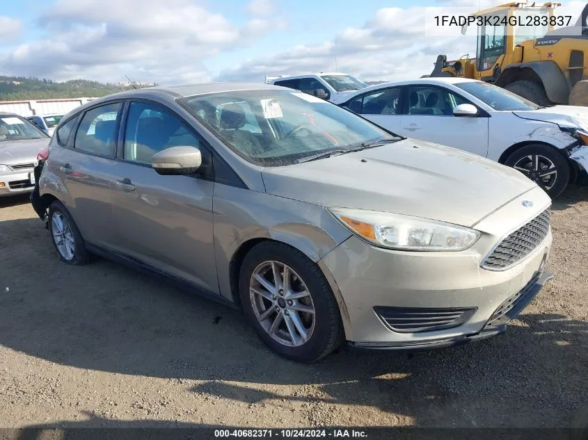 2016 Ford Focus Se VIN: 1FADP3K24GL283837 Lot: 40682371