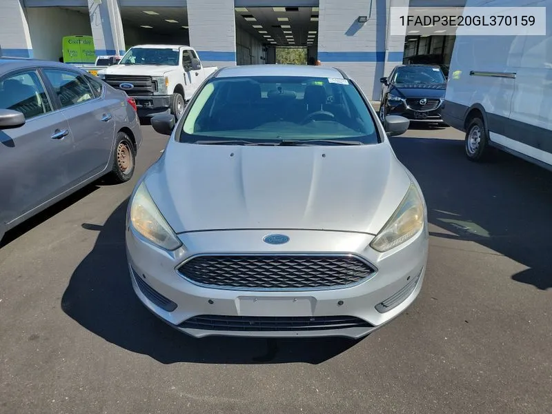 2016 Ford Focus S VIN: 1FADP3E20GL370159 Lot: 40713588