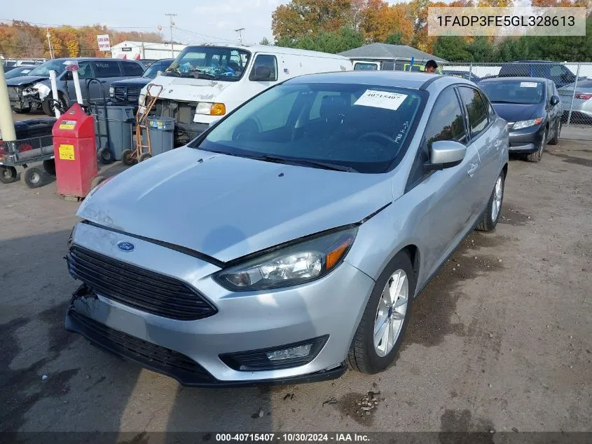 2016 Ford Focus Se VIN: 1FADP3FE5GL328613 Lot: 40715407