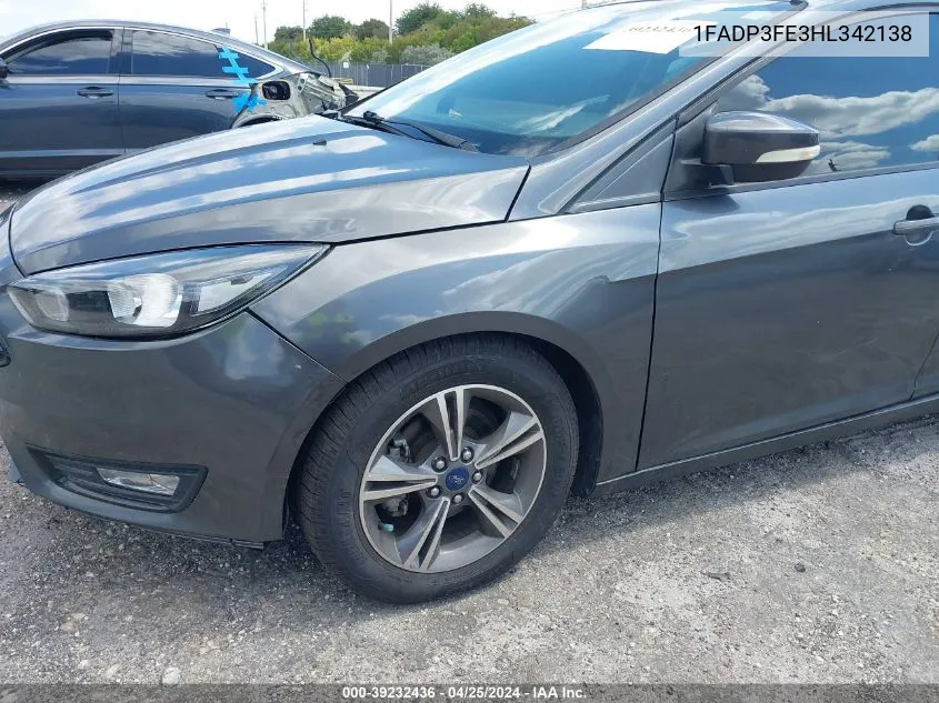 1FADP3FE3HL342138 2017 Ford Focus Se