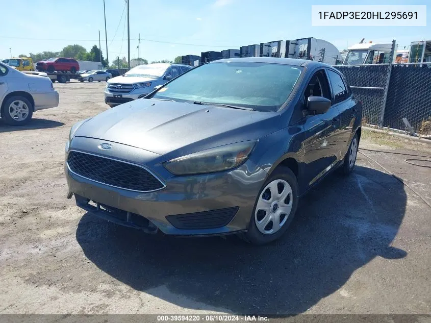 1FADP3E20HL295691 2017 Ford Focus S