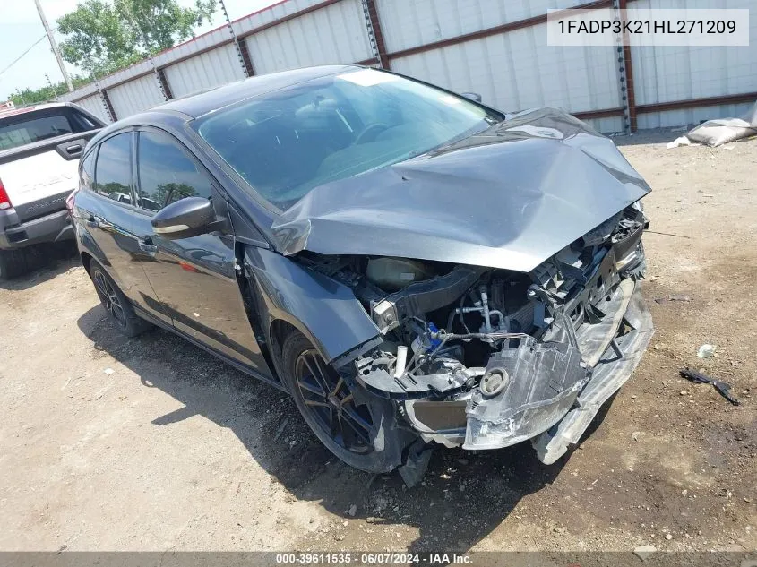 1FADP3K21HL271209 2017 Ford Focus Se