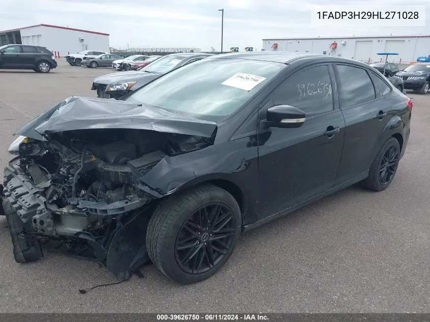 1FADP3H29HL271028 2017 Ford Focus Sel