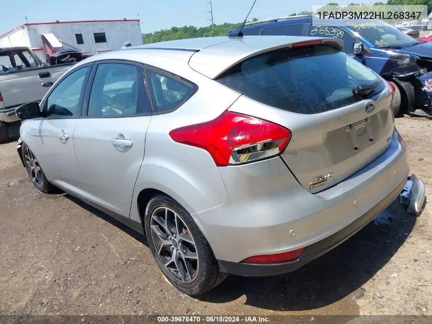 1FADP3M22HL268347 2017 Ford Focus Sel