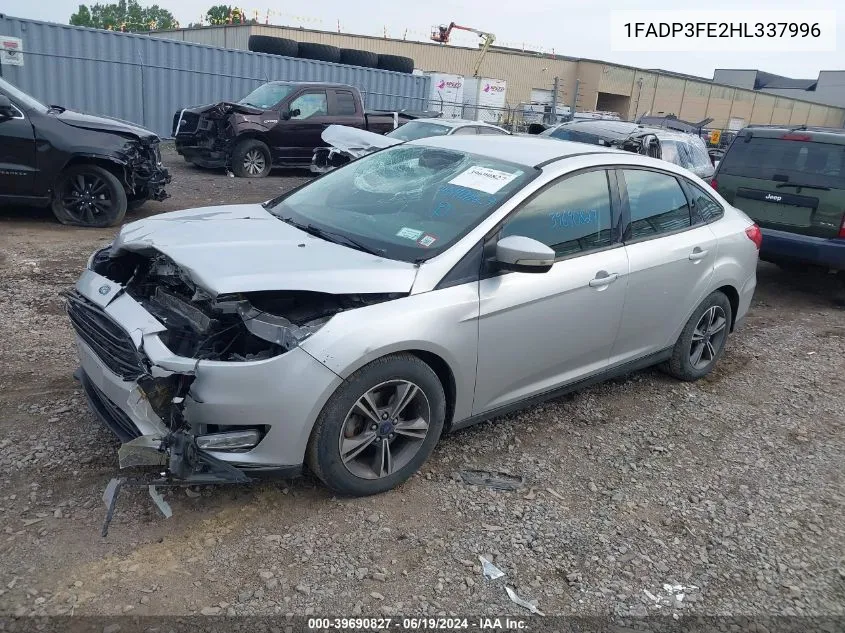 1FADP3FE2HL337996 2017 Ford Focus Se