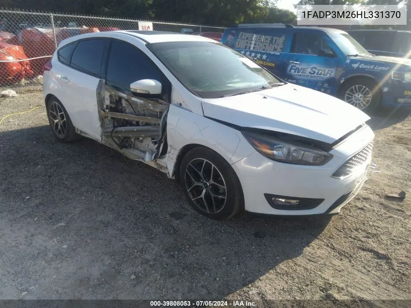 1FADP3M26HL331370 2017 Ford Focus Sel