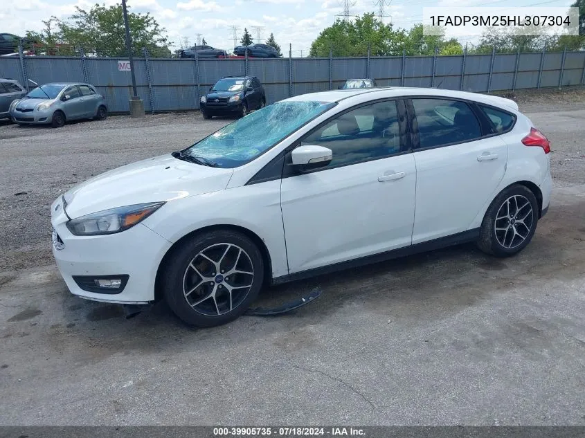 1FADP3M25HL307304 2017 Ford Focus Sel