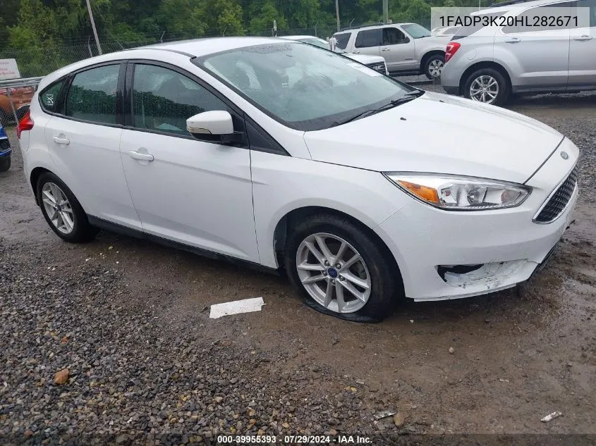 1FADP3K20HL282671 2017 Ford Focus Se