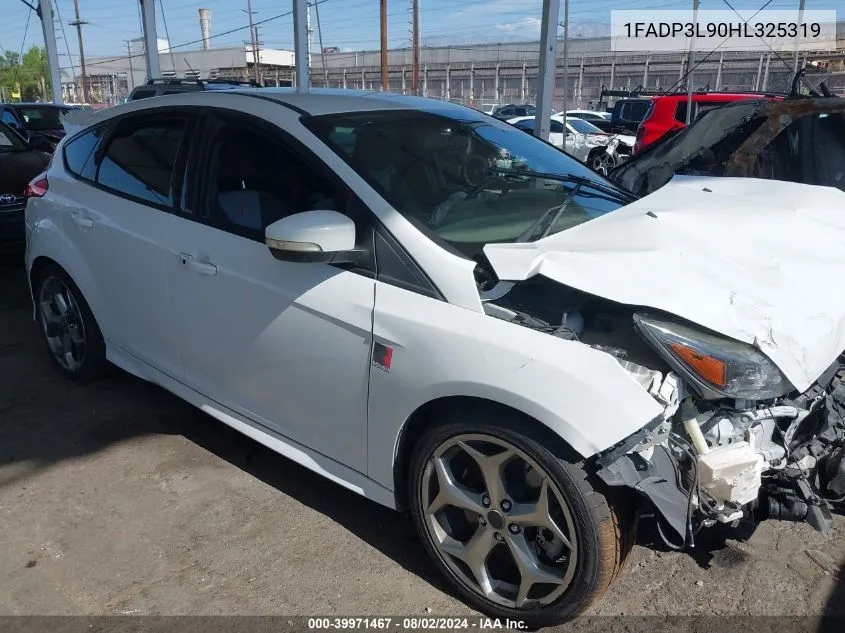 2017 Ford Focus St VIN: 1FADP3L90HL325319 Lot: 39971467