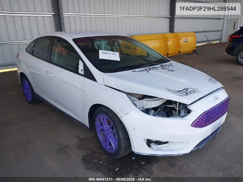 1FADP3F29HL288544 2017 Ford Focus Se